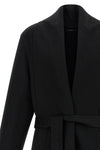 long coat in wool and double cashmere