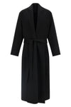 long coat in wool and double cashmere