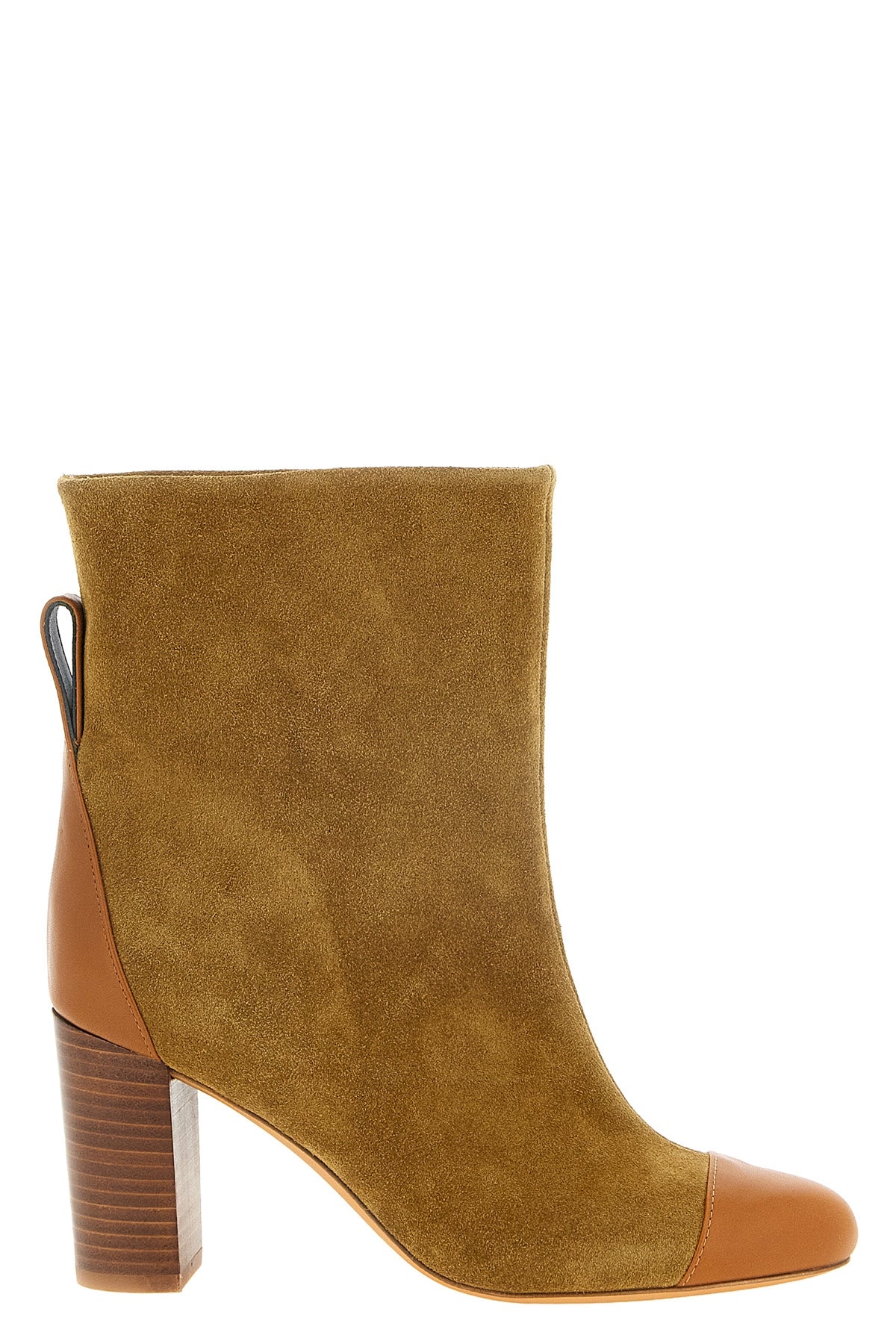 odissi dot ankle boots have a structured ankle silhouette
