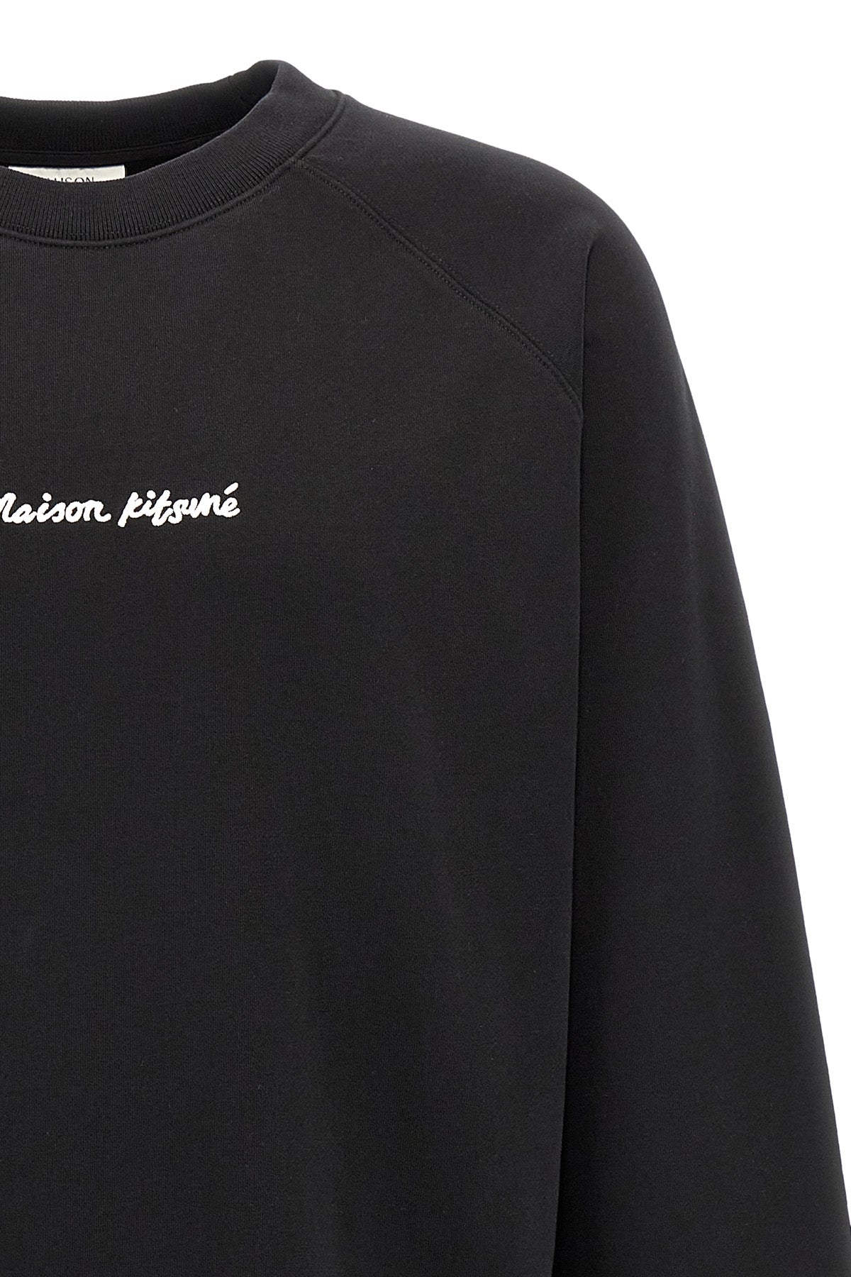 sweatshirt in brushed cotton