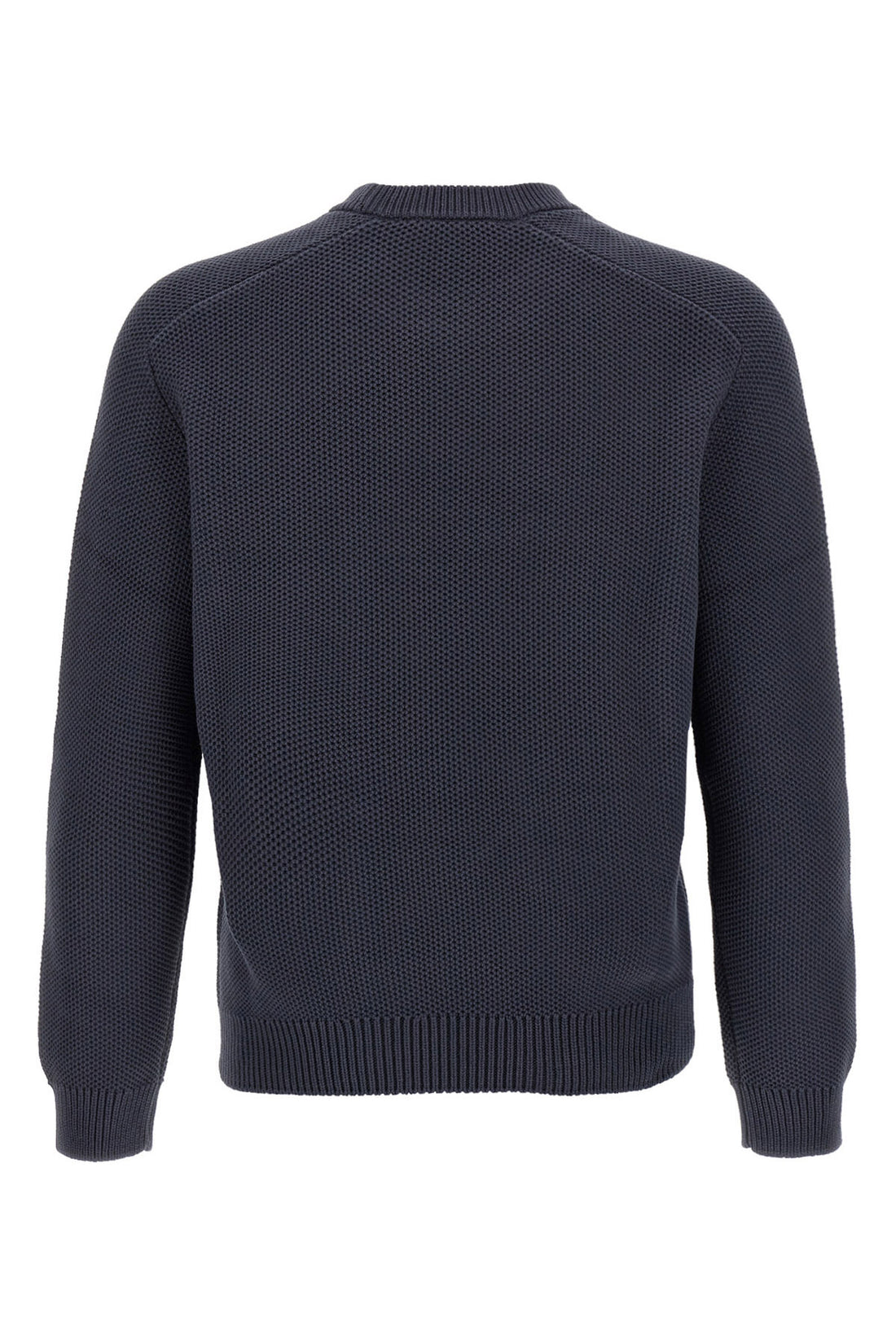 MAISON KITSUNÉ L varsity textured cotton sweater