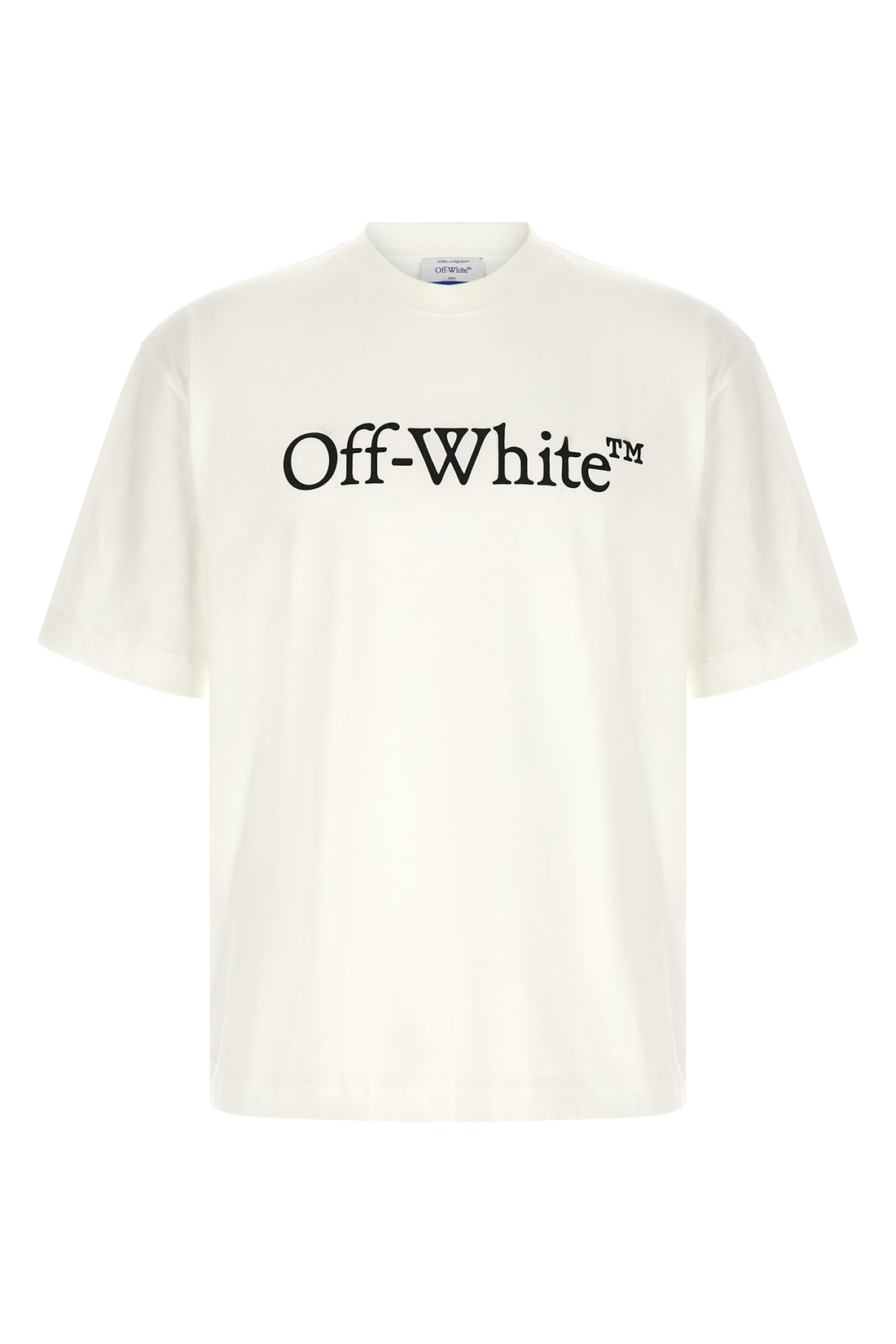 OFF-WHITE S big bookish skate cotton jersey t-shirt