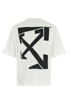run arrow cotton crew neck t-shirt