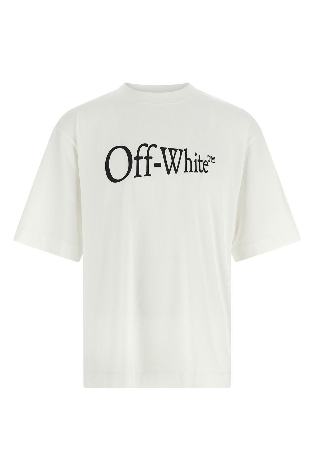 OFF-WHITE S run arrow cotton crew neck t-shirt