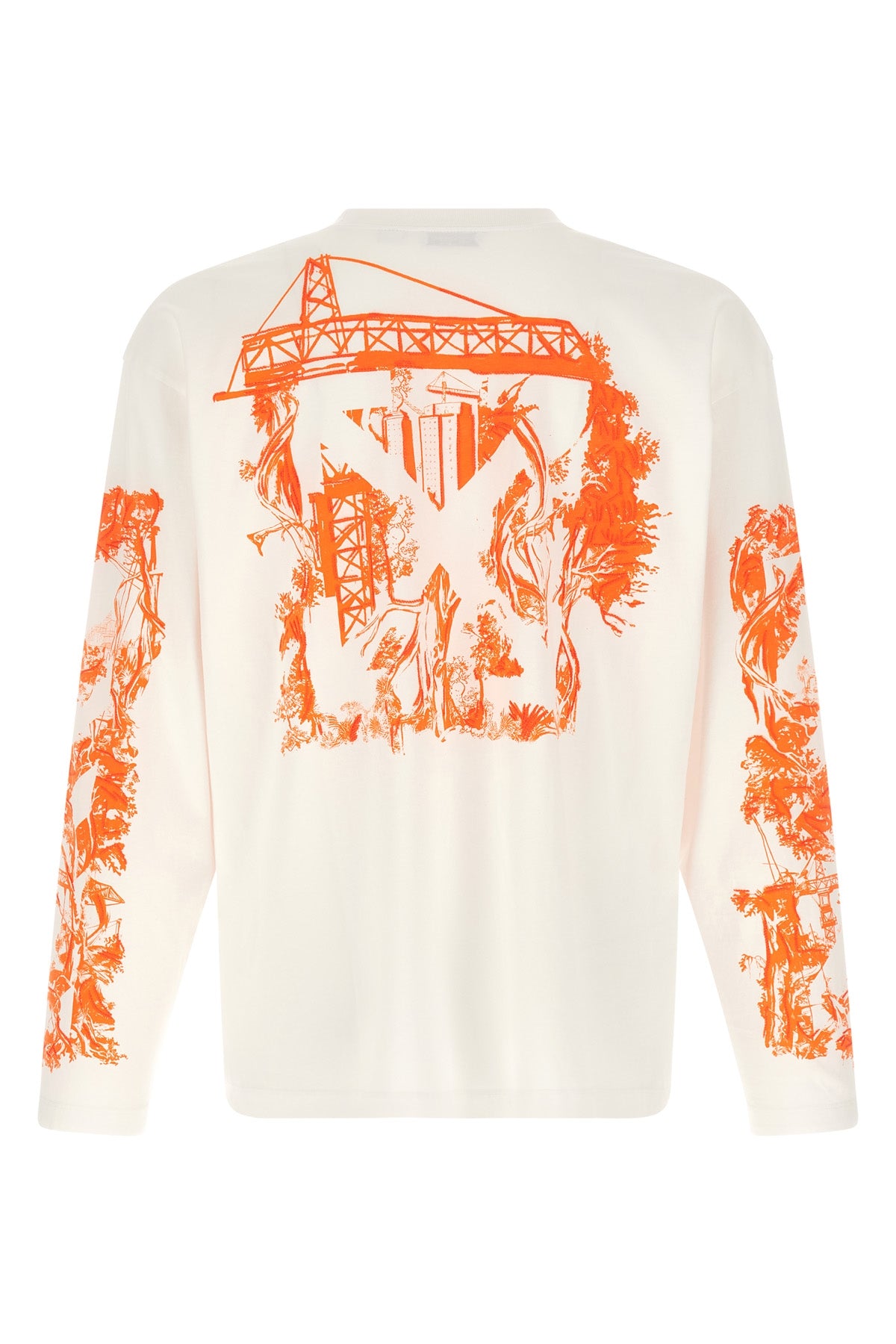 the off-white city nature skate long-sleeved t-shirt defines the new codes of
