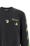 the off-white bacco arrow skate long-sleeved t-shirt