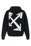run arrow skate hoodie in brushed cotton