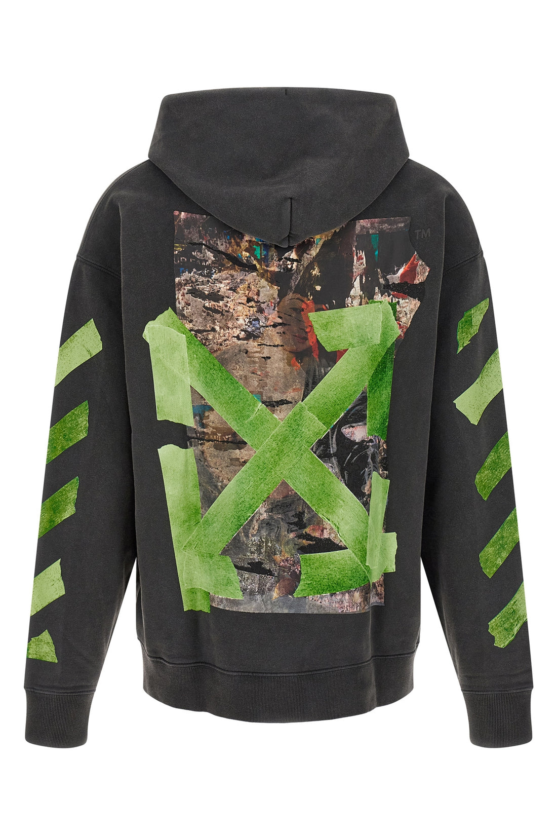 OFF-WHITE L the off-white bacco arrow skate hoodie
