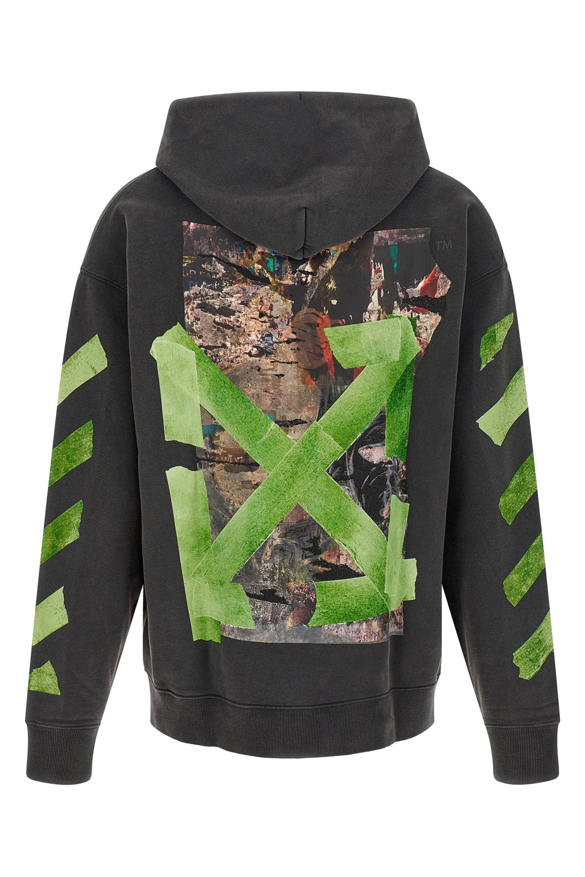 the off-white bacco arrow skate hoodie