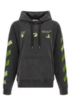 the off-white bacco arrow skate hoodie