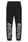 the off-white motion arrow cuffed sports pants