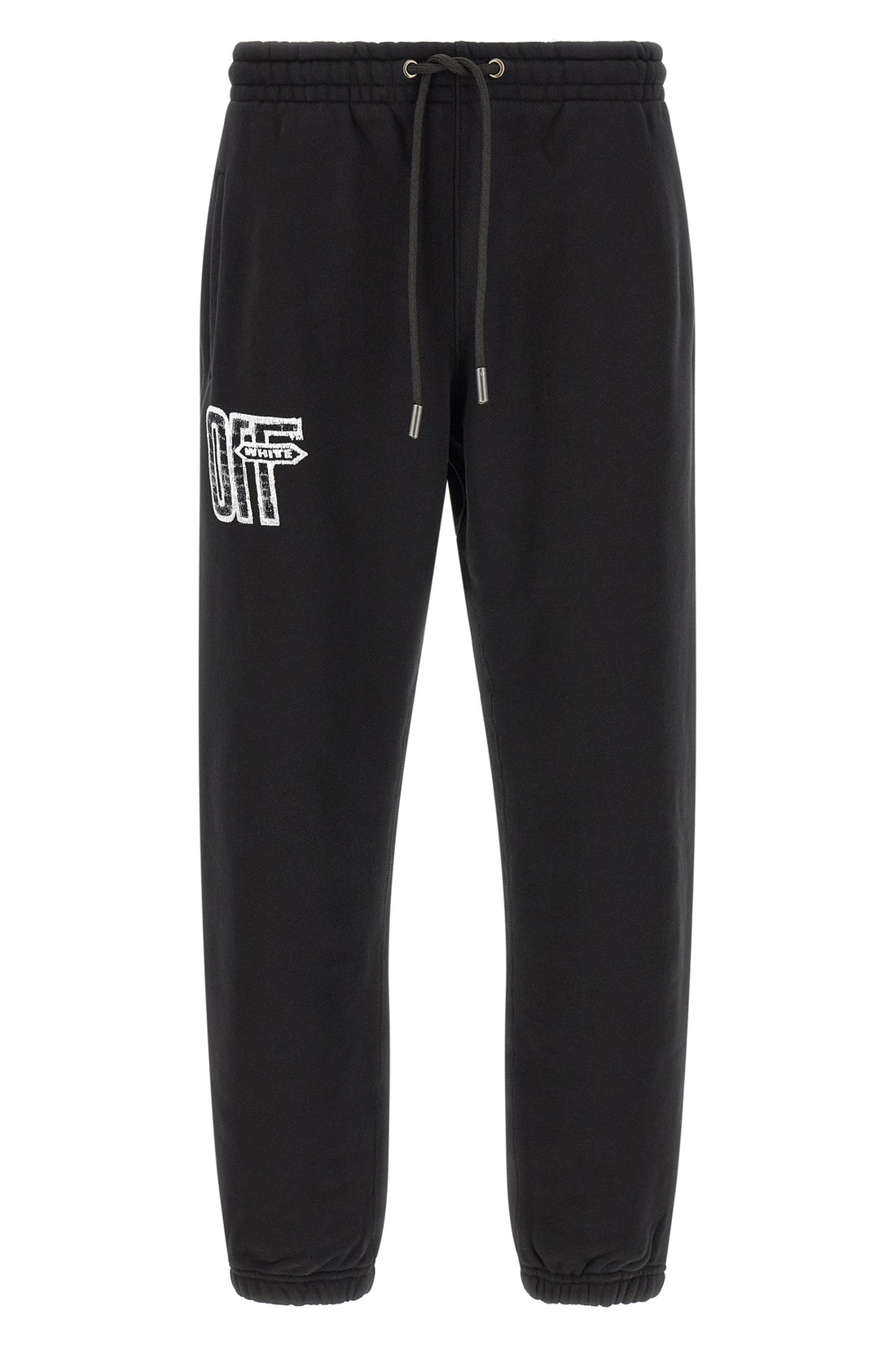 OFF-WHITE L the off-white motion arrow cuffed sports pants