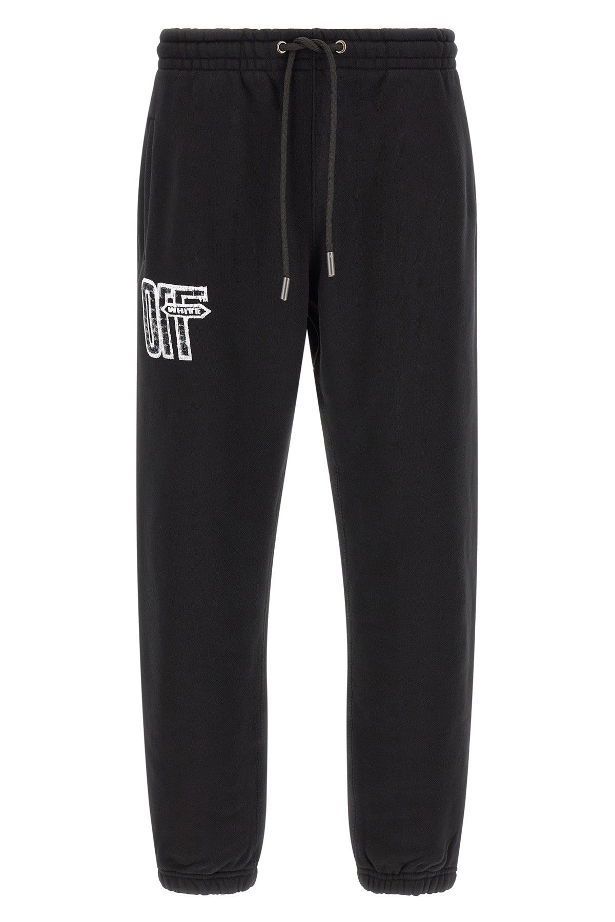 the off-white motion arrow cuffed sports pants