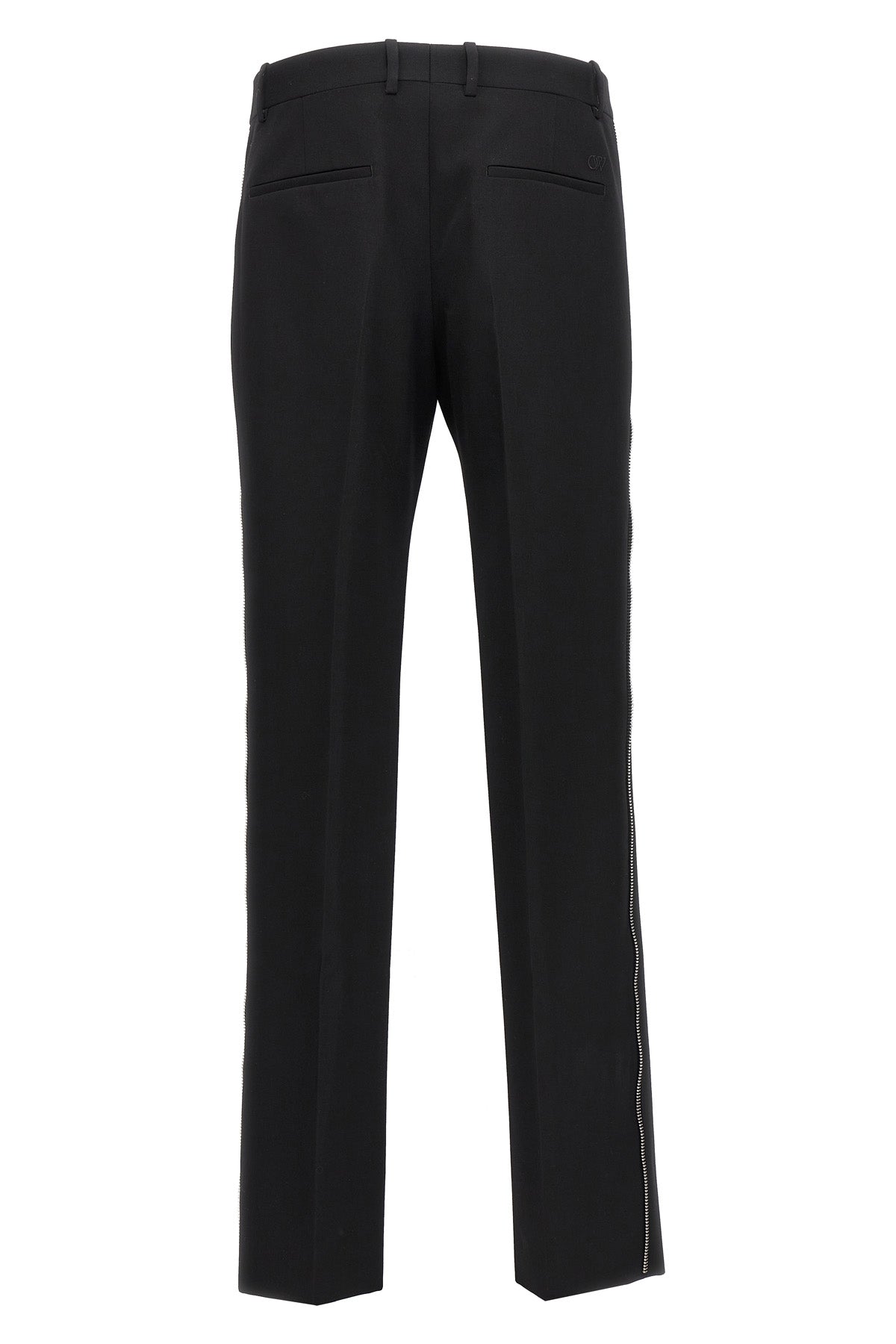 ow emb wool pants
