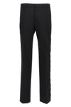 ow emb wool pants