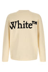 the off-white bookish shared crew neck sweater