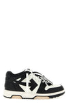 the off-white out of office sneakers feature a structured low-top silhouette d