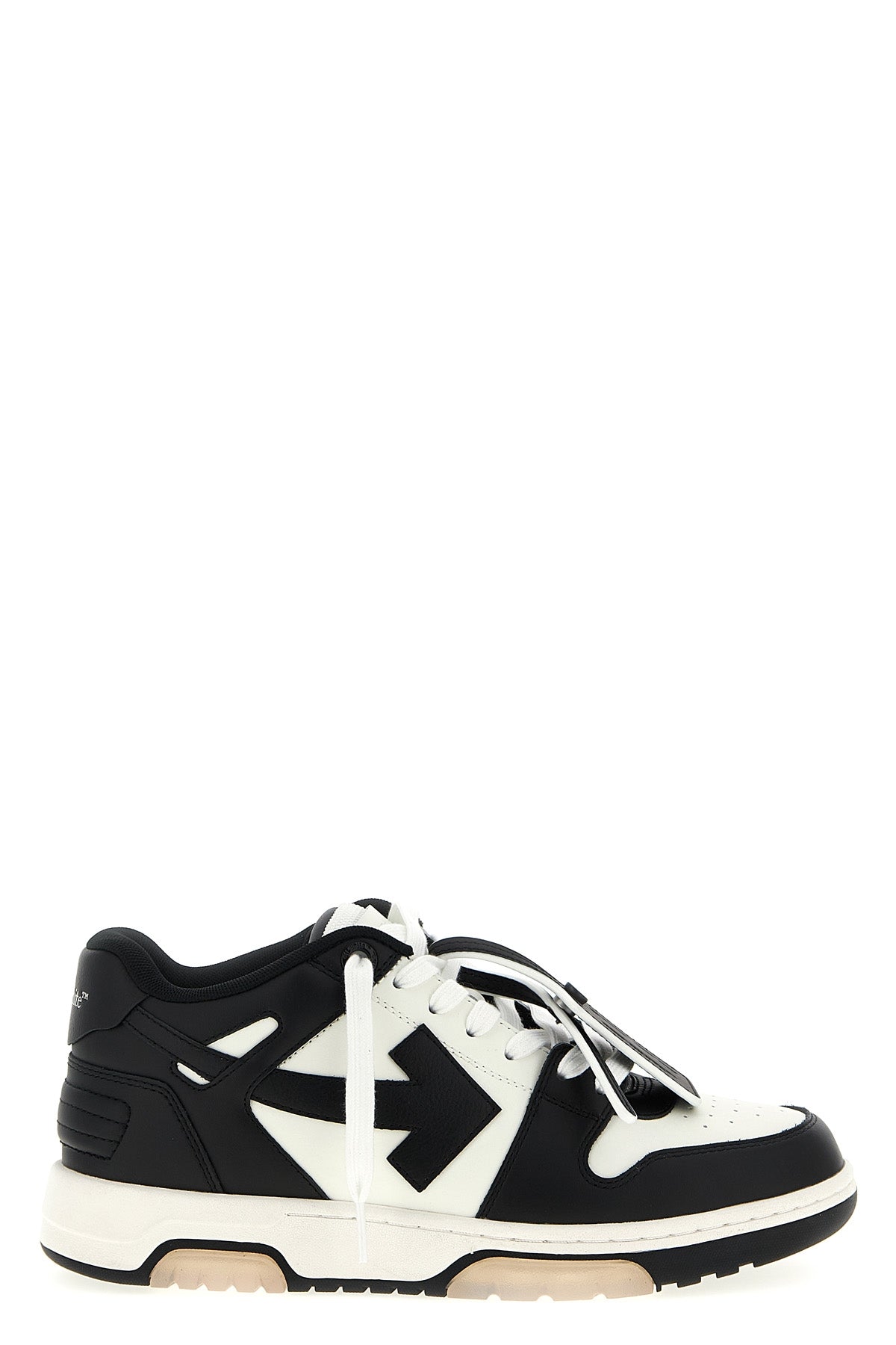 the off-white out of office sneakers feature a structured low-top silhouette d