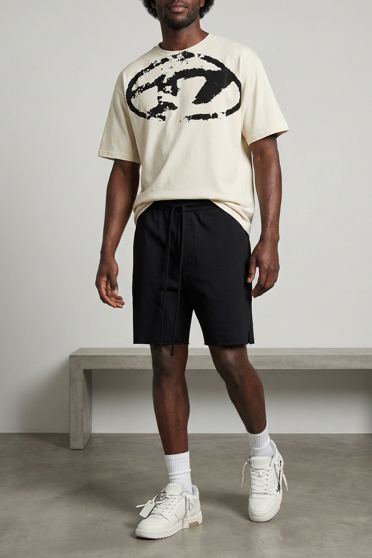 out of office leather sneakers