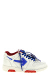 out of office bubble arrow sneakers in craquelé-effect shiny leather