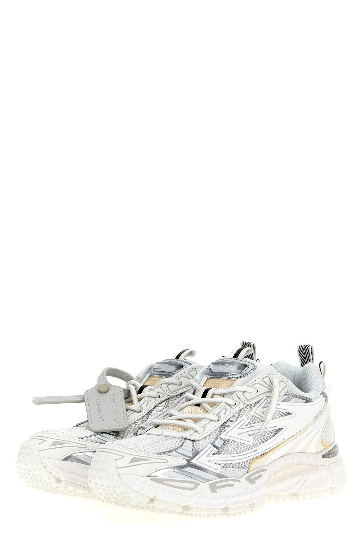 ow be right back sneakers in technical fabric