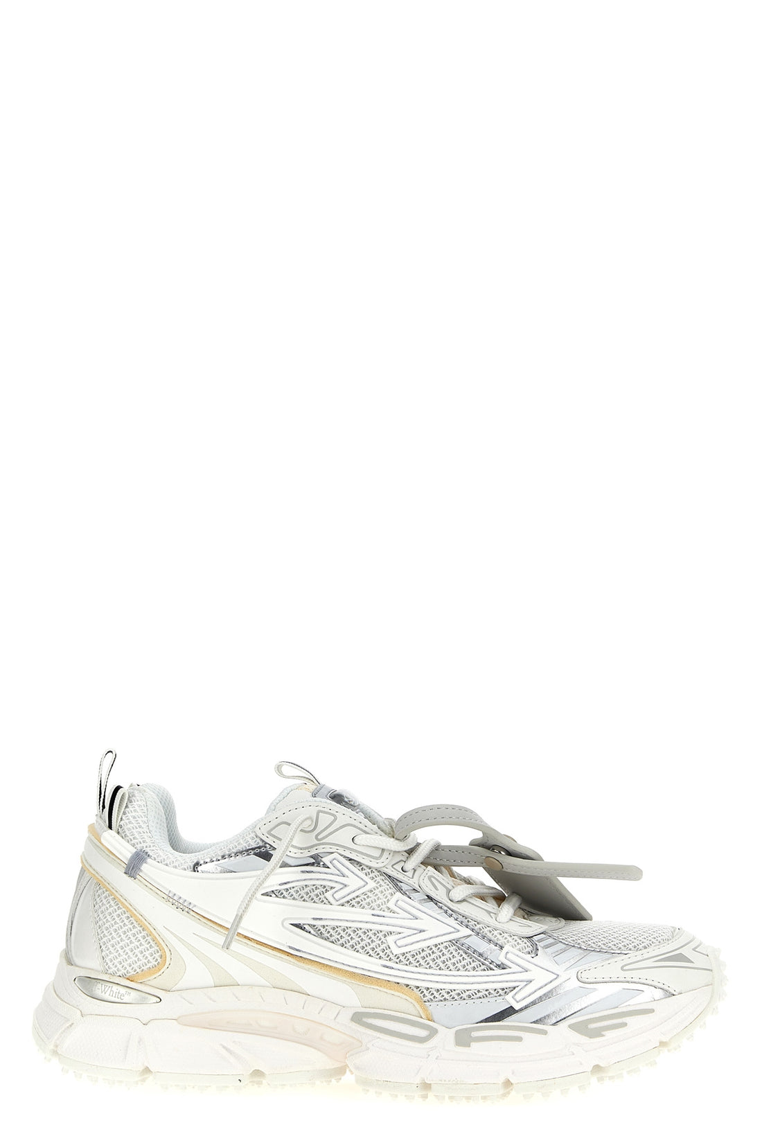 OFF-WHITE 39 ow be right back sneakers in technical fabric