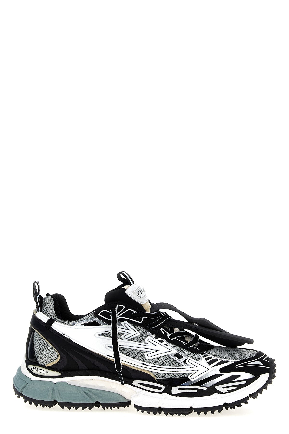 be right back sneakers in technical fabric and leather