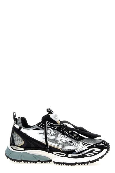 be right back sneakers in technical fabric and leather