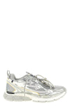 be right back mesh and leather-effect fabric sneakers
