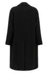 alberto biani double-breasted coat in fine loro piana wool redefines the codes o