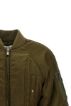 the balmain bomber jacket reinterprets the codes of outerwear through a purely s