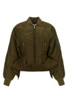 the balmain bomber jacket reinterprets the codes of outerwear through a purely s