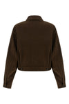 garment-dyed broken twill blouson