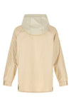 waterproof jacket in coated technical linen