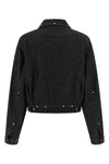 heavy denim blouson