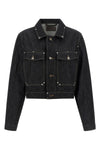 heavy denim blouson