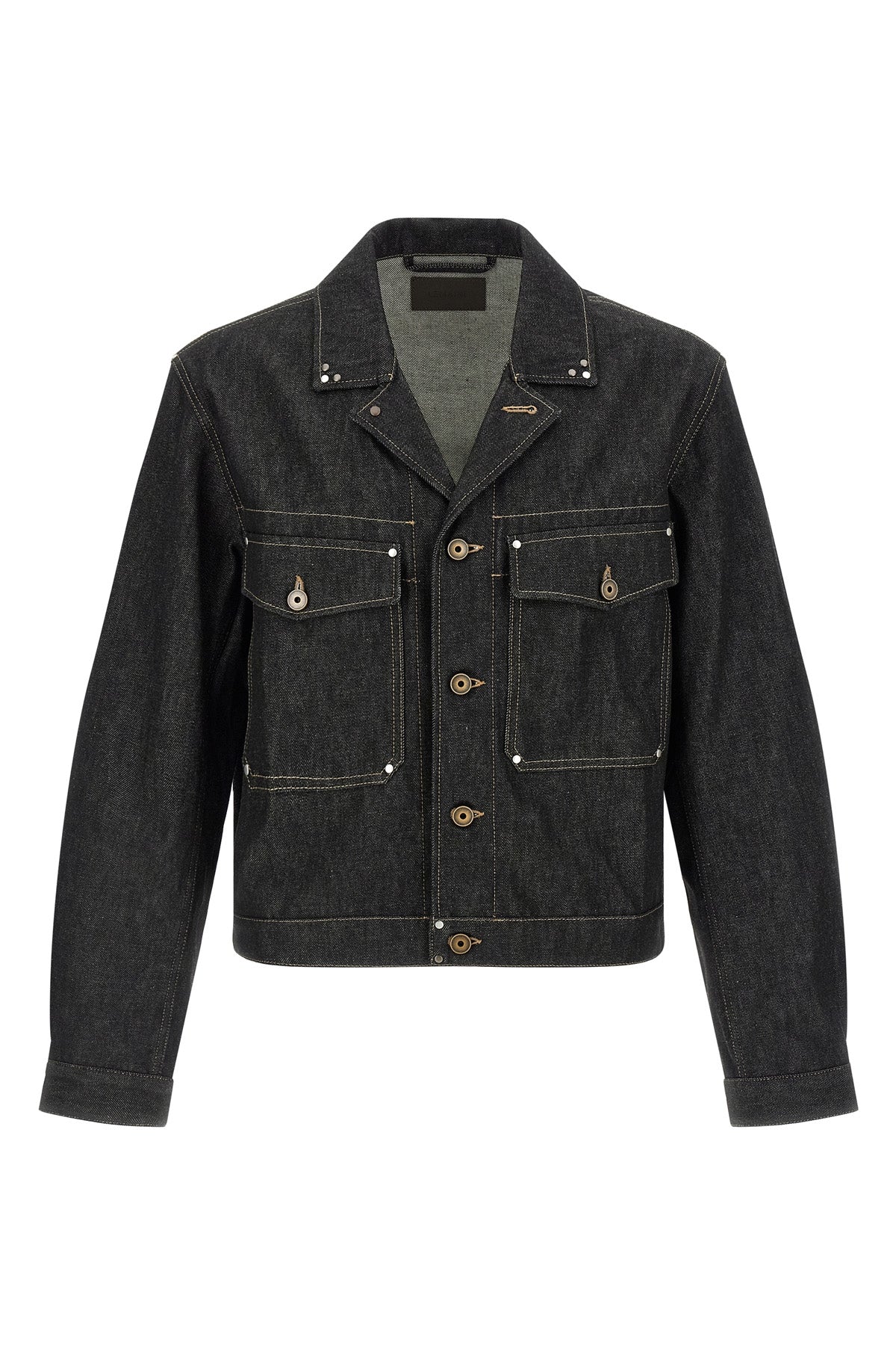 trucker heavy denim jacket