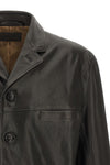 the lemaire single-breasted lambskin jacket