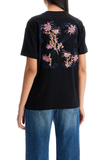 pinkflower arrow t-shirt