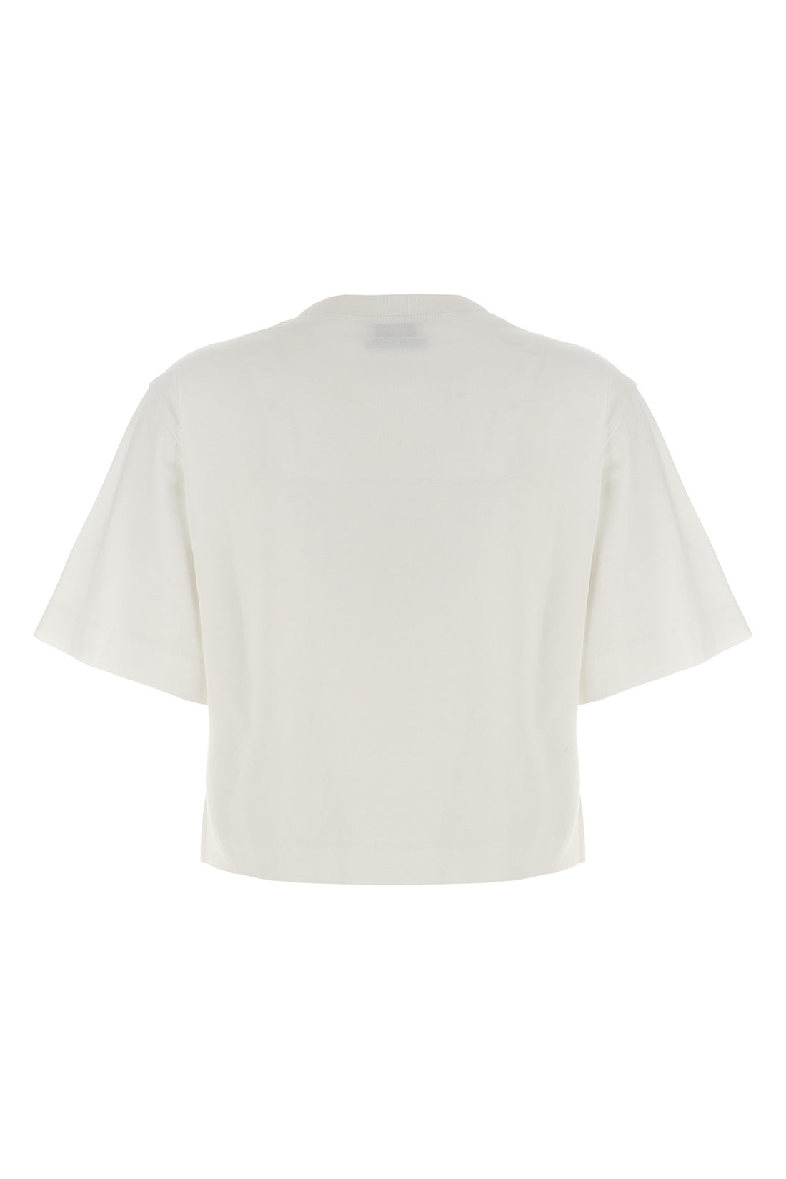 OFF-WHITE M cotton cropped crew neck t-shirt