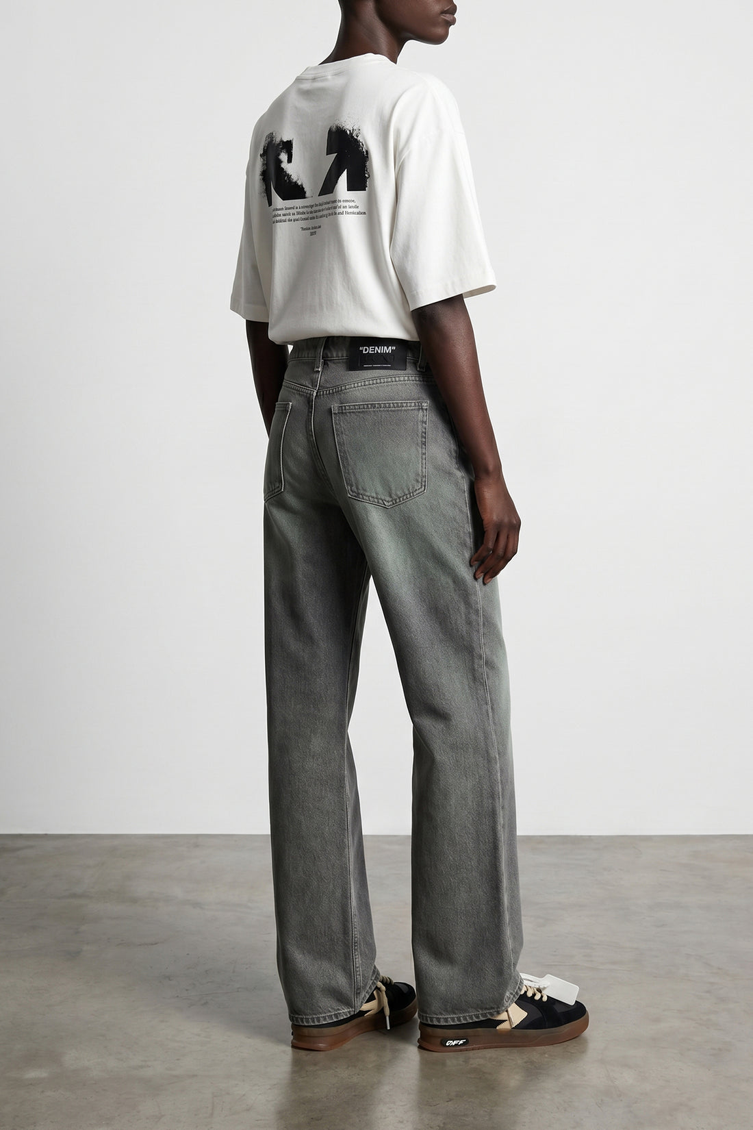 OFF-WHITE XS cotton jersey t-shirt