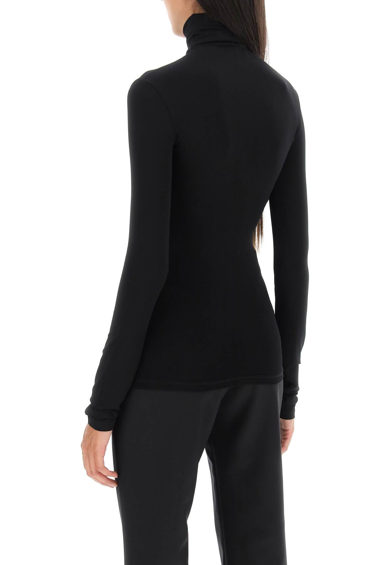 second skin long sleeve turtleneck top