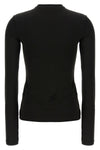 second skin style stretch tech fabric sweater
