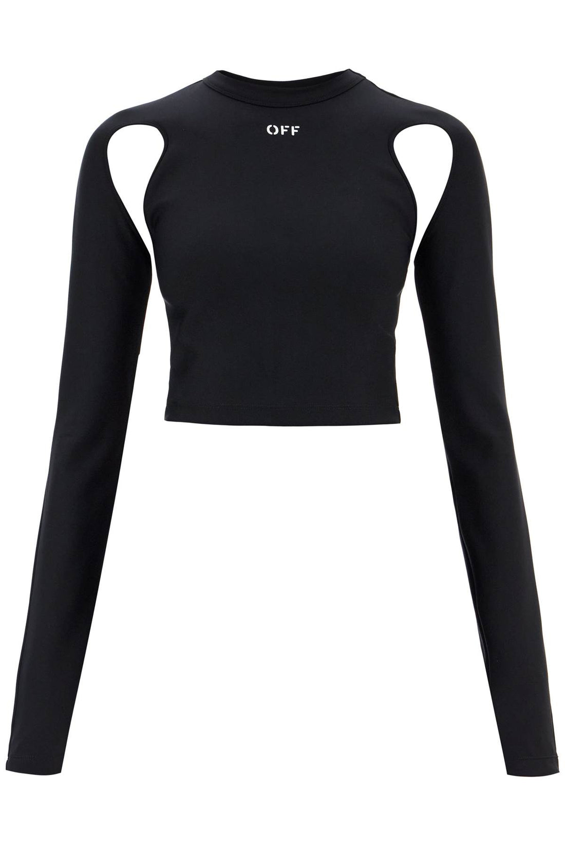 &quot;cropped top with cut out detail