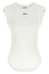 ribbed stretch viscose jersey top