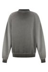 laundry skate sweatshirt in degradé brushed cotton
