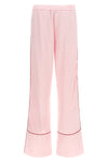 all jacquard satin pajama over logo jacquard satin trousers