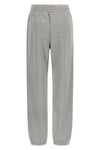 mélange gauze cotton joggers