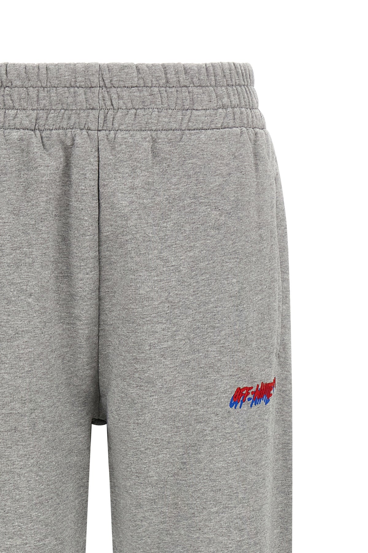 mélange gauze cotton joggers