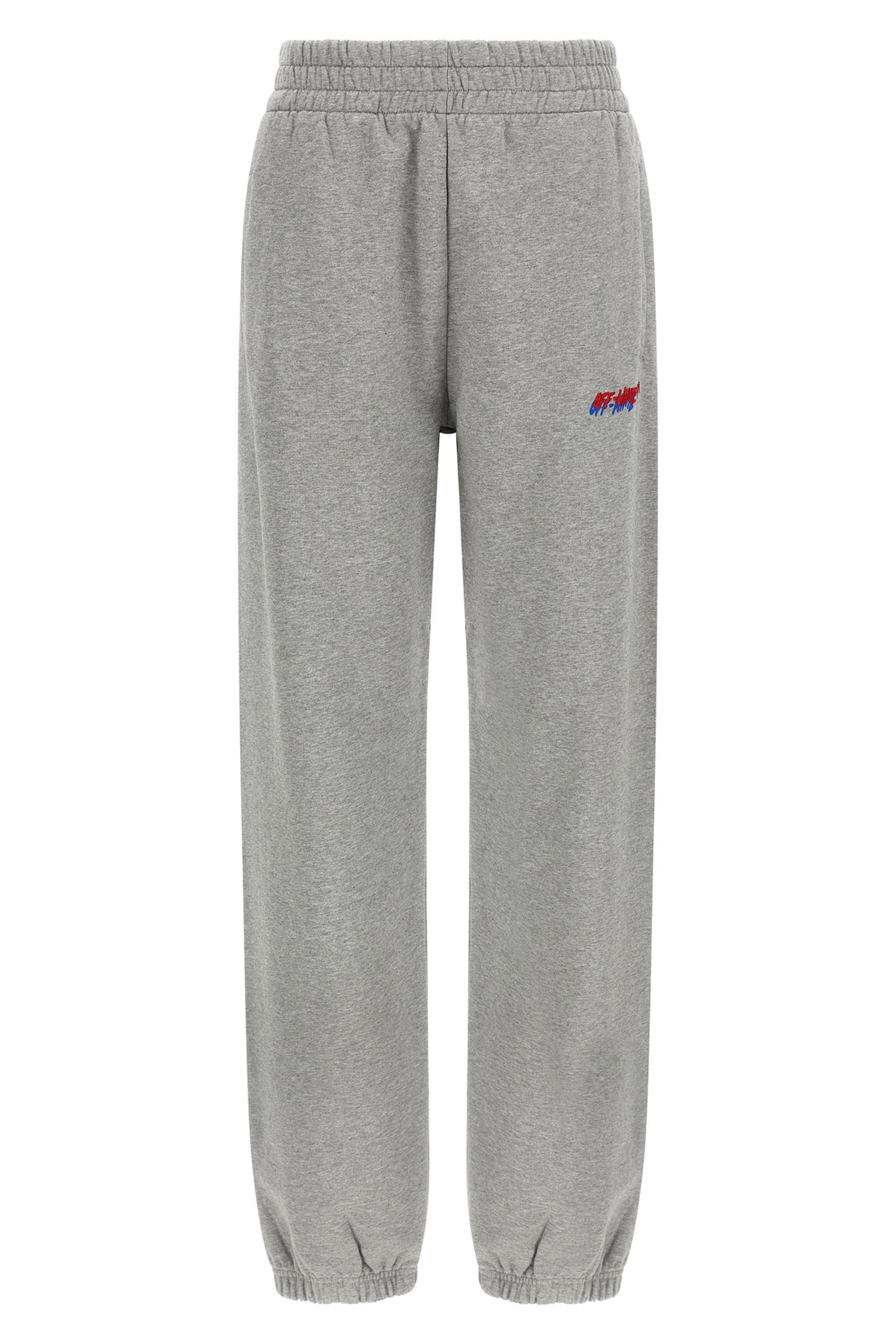 OFF-WHITE L mélange gauze cotton joggers